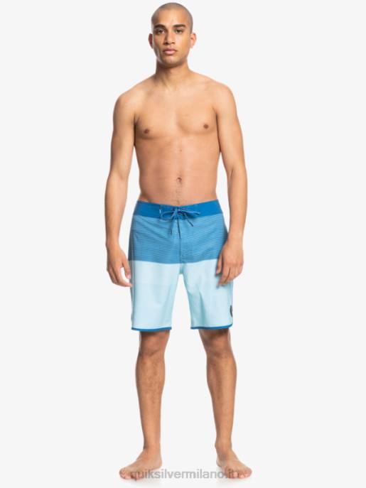 esso Quiksilver uomini pantaloncini surfsilk tijuana 19 blu classico HTZR1869