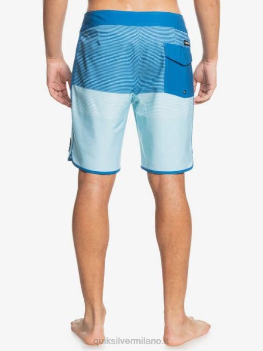 esso Quiksilver uomini pantaloncini surfsilk tijuana 19 blu classico HTZR1869
