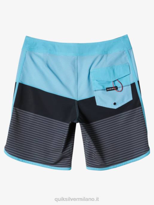 esso Quiksilver uomini pantaloncini surfsilk tijuana 19 blu del fiume HTZR209