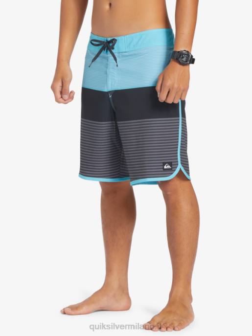 esso Quiksilver uomini pantaloncini surfsilk tijuana 19 blu del fiume HTZR209