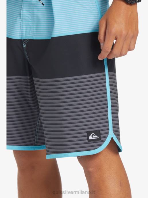 esso Quiksilver uomini pantaloncini surfsilk tijuana 19 blu del fiume HTZR209