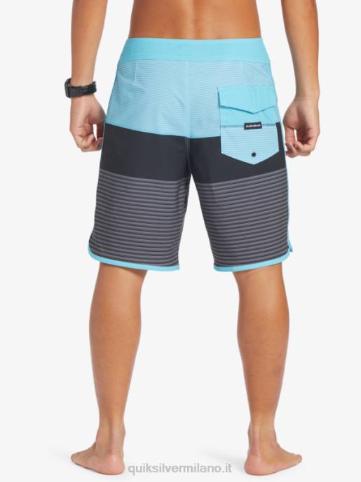 esso Quiksilver uomini pantaloncini surfsilk tijuana 19 blu del fiume HTZR209