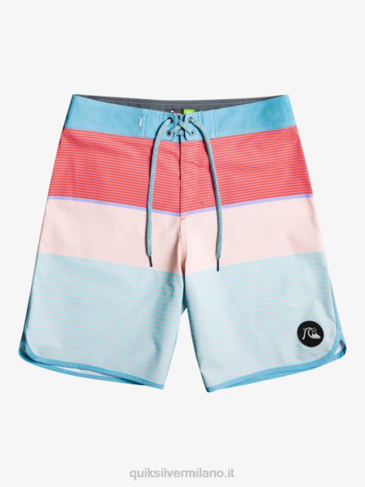 esso Quiksilver uomini pantaloncini surfsilk tijuana 19 blu delfino HTZR1403