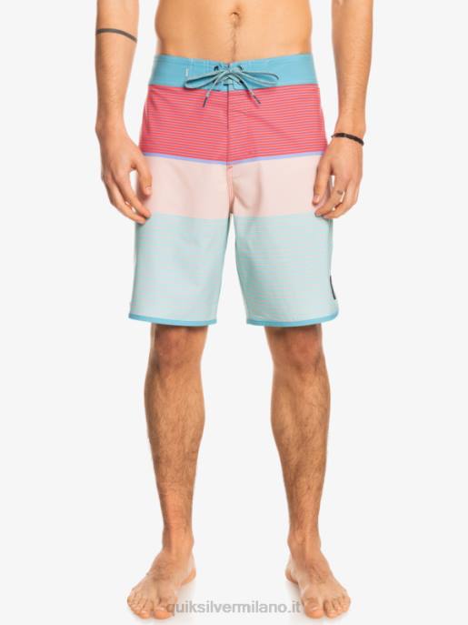 esso Quiksilver uomini pantaloncini surfsilk tijuana 19 blu delfino HTZR1403