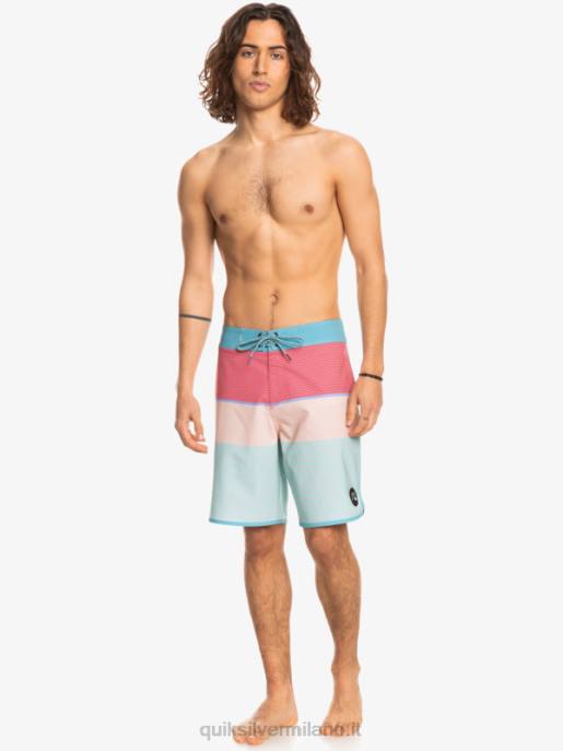 esso Quiksilver uomini pantaloncini surfsilk tijuana 19 blu delfino HTZR1403
