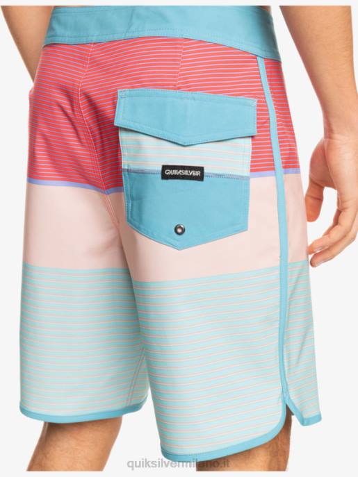 esso Quiksilver uomini pantaloncini surfsilk tijuana 19 blu delfino HTZR1403