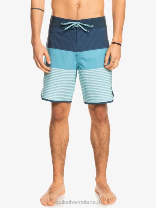 esso Quiksilver uomini pantaloncini surfsilk tijuana 19 insegne blu HTZR1398