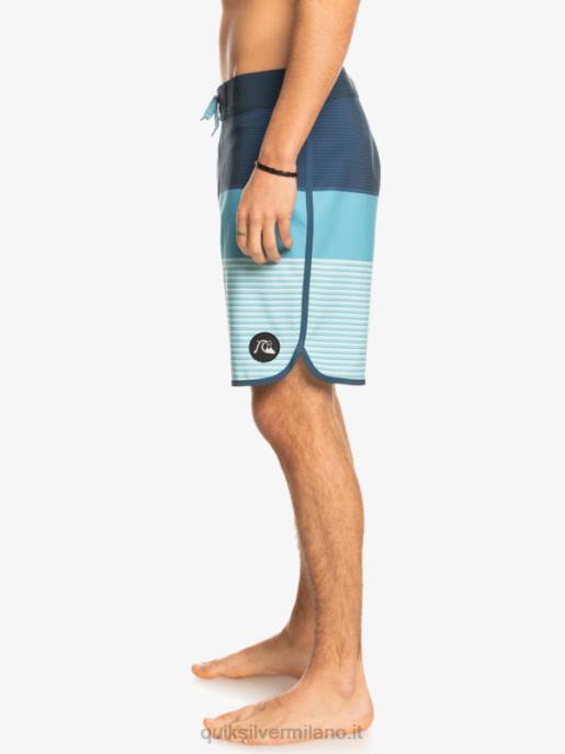 esso Quiksilver uomini pantaloncini surfsilk tijuana 19 insegne blu HTZR1398