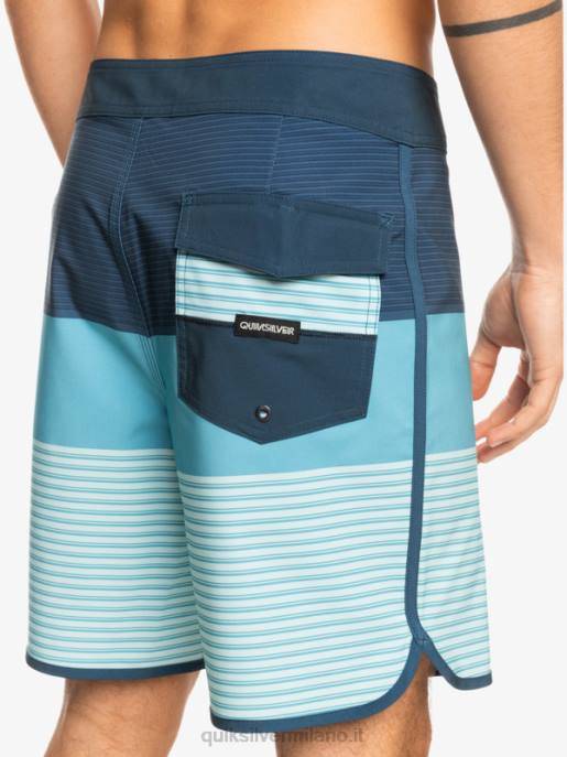 esso Quiksilver uomini pantaloncini surfsilk tijuana 19 insegne blu HTZR1398