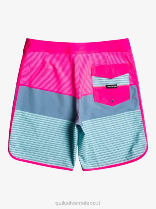 esso Quiksilver uomini pantaloncini surfsilk tijuana 19 rosa brillante HTZR1401