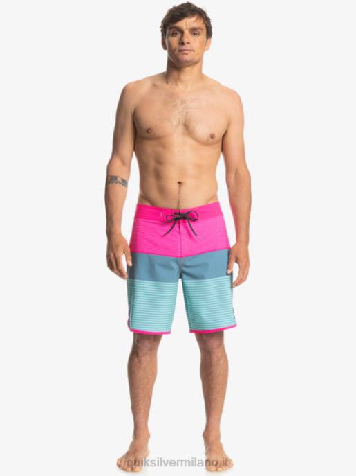 esso Quiksilver uomini pantaloncini surfsilk tijuana 19 rosa brillante HTZR1401