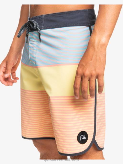 esso Quiksilver uomini pantaloncini surfsilk tijuana 19 rosa pesca HTZR1408
