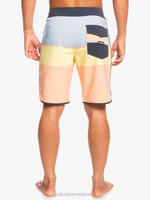 esso Quiksilver uomini pantaloncini surfsilk tijuana 19 rosa pesca HTZR1408