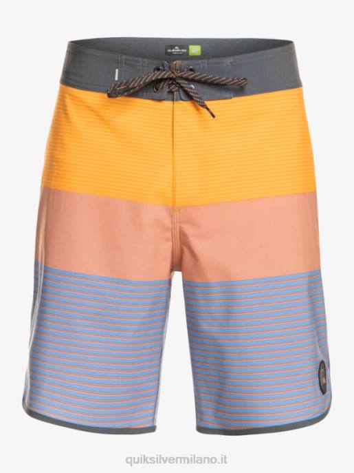 esso Quiksilver uomini pantaloncini surfsilk tijuana 19 verga d\'oro HTZR1404