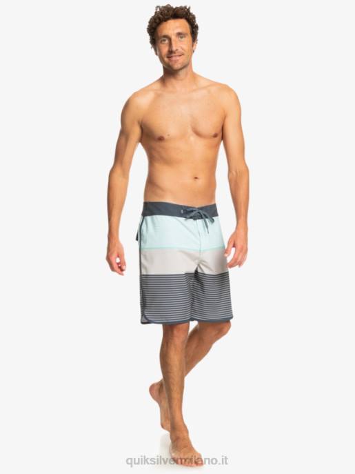 esso Quiksilver uomini pantaloncini surfsilk tijuana 19 vetro da spiaggia HTZR212