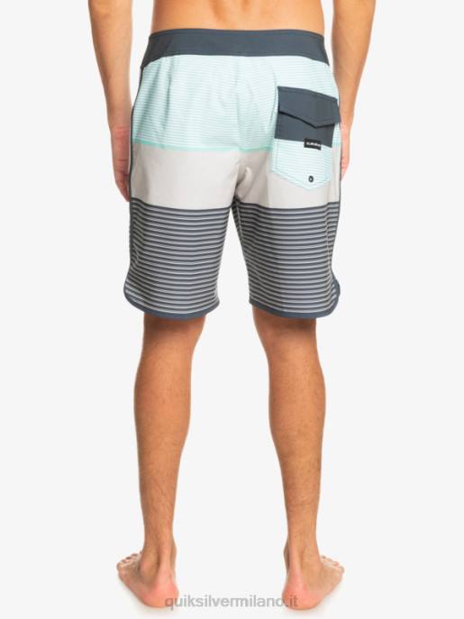esso Quiksilver uomini pantaloncini surfsilk tijuana 19 vetro da spiaggia HTZR212