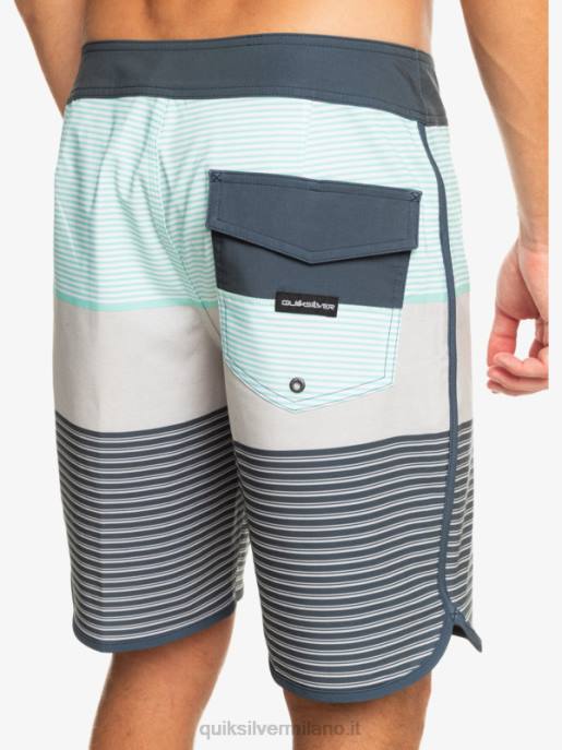 esso Quiksilver uomini pantaloncini surfsilk tijuana 19 vetro da spiaggia HTZR212