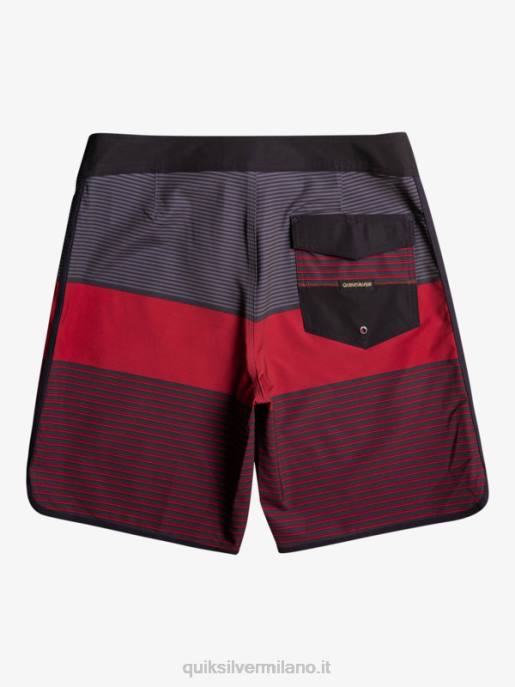 esso Quiksilver uomini pantaloncini surfsilk tijuana 19 vino rubino HTZR1405