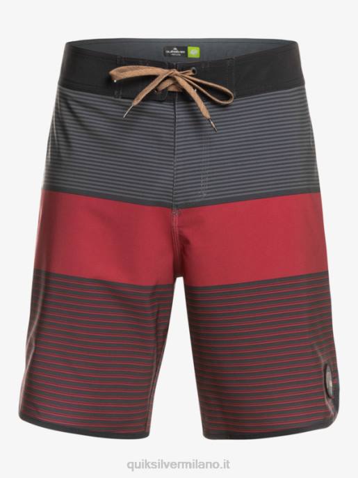 esso Quiksilver uomini pantaloncini surfsilk tijuana 19 vino rubino HTZR1405
