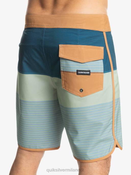 esso Quiksilver uomini pantaloncini surfsilk tijuana 19 zucchero di canna HTZR1400