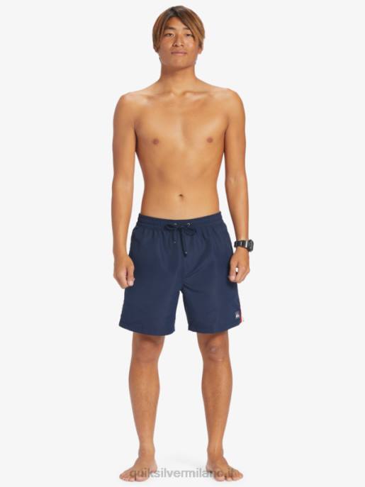 esso Quiksilver uomini spiaggia per favore 17 raffiche blazer blu scuro HTZR280