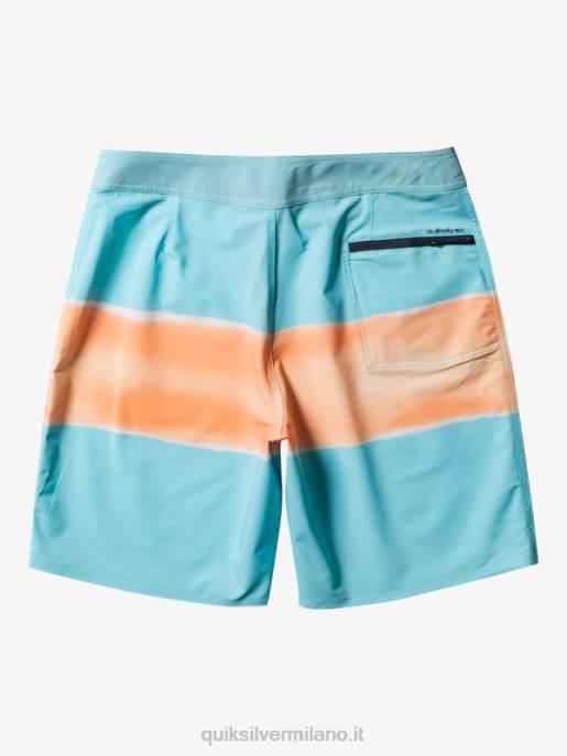 esso Quiksilver uomini surfsilk air brush 19 pantaloncini da surf angelo blu HTZR644