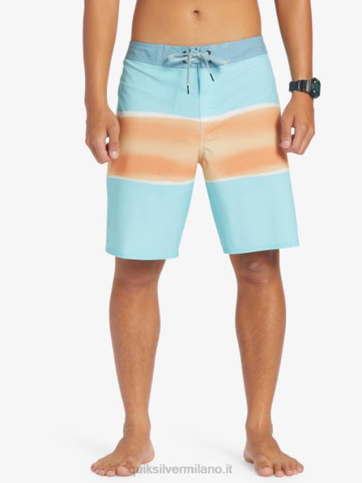 esso Quiksilver uomini surfsilk air brush 19 pantaloncini da surf angelo blu HTZR644