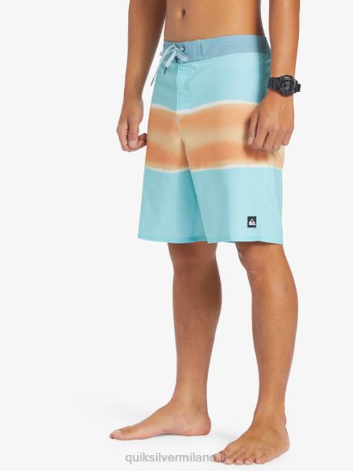 esso Quiksilver uomini surfsilk air brush 19 pantaloncini da surf angelo blu HTZR644