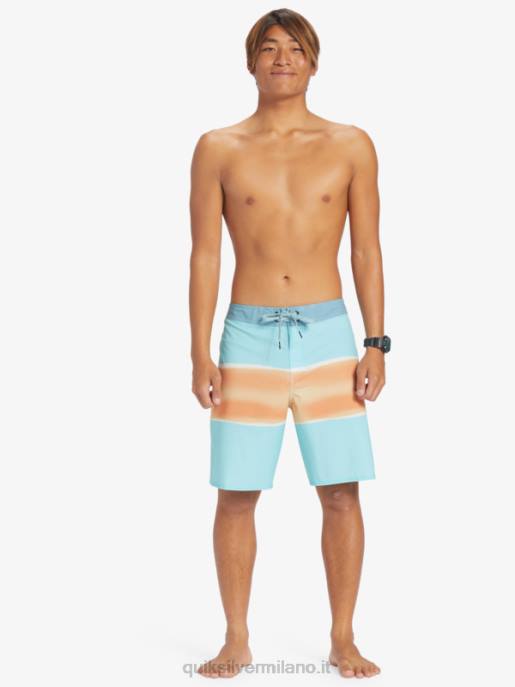 esso Quiksilver uomini surfsilk air brush 19 pantaloncini da surf angelo blu HTZR644