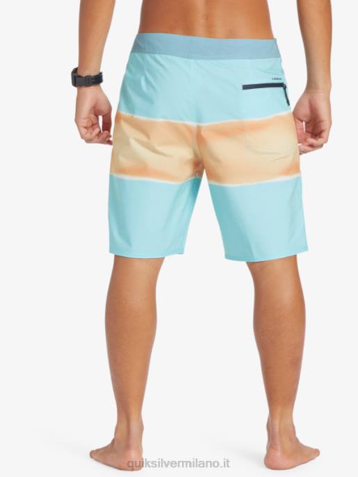esso Quiksilver uomini surfsilk air brush 19 pantaloncini da surf angelo blu HTZR644