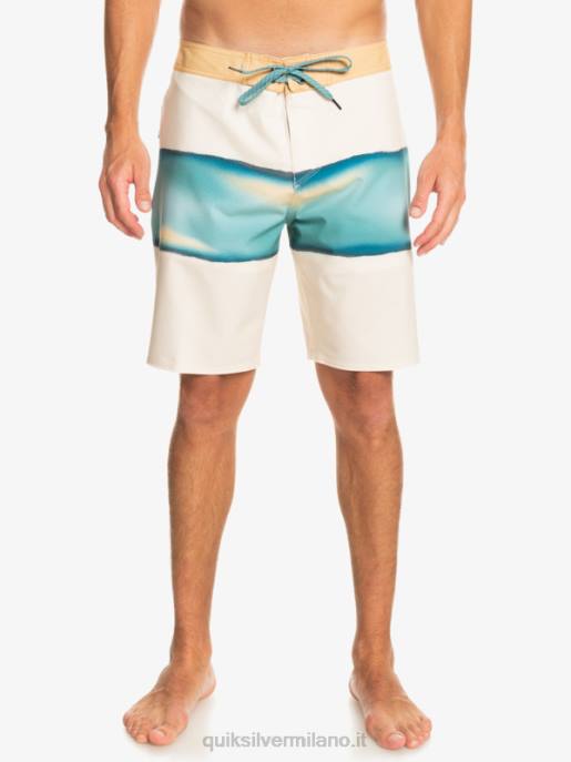 esso Quiksilver uomini surfsilk air brush 19 pantaloncini da surf betulla HTZR646