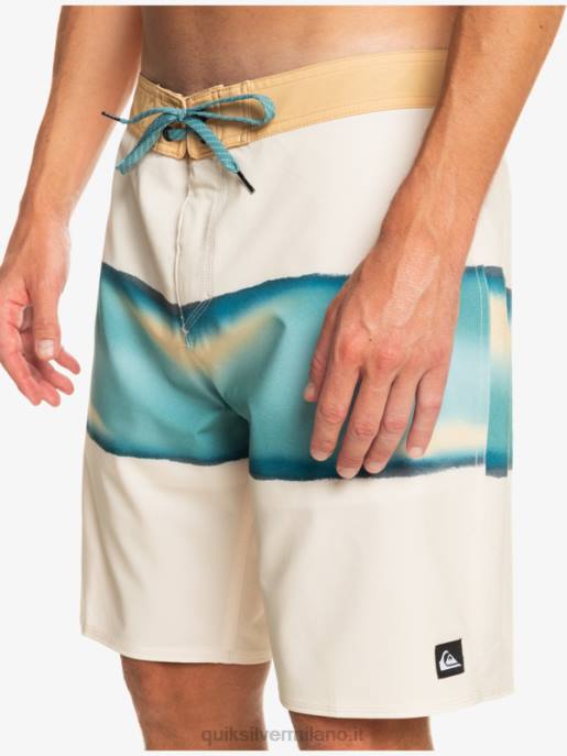 esso Quiksilver uomini surfsilk air brush 19 pantaloncini da surf betulla HTZR646