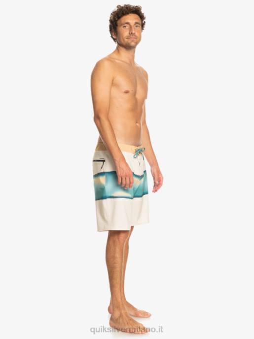 esso Quiksilver uomini surfsilk air brush 19 pantaloncini da surf betulla HTZR646
