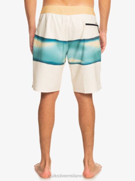 esso Quiksilver uomini surfsilk air brush 19 pantaloncini da surf betulla HTZR646