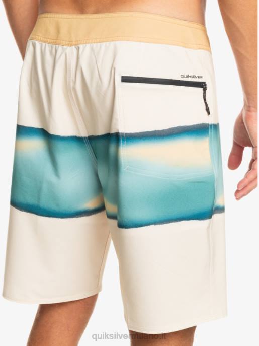 esso Quiksilver uomini surfsilk air brush 19 pantaloncini da surf betulla HTZR646