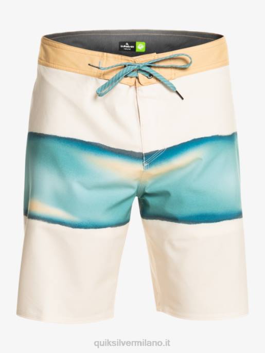 esso Quiksilver uomini surfsilk air brush 19 pantaloncini da surf betulla HTZR646