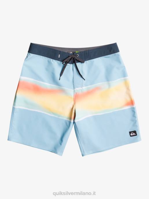 esso Quiksilver uomini surfsilk air brush 19 pantaloncini da surf cielo blu HTZR648