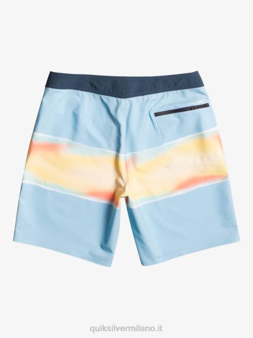 esso Quiksilver uomini surfsilk air brush 19 pantaloncini da surf cielo blu HTZR648