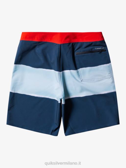 esso Quiksilver uomini surfsilk air brush 19 pantaloncini da surf marina di mezzanotte HTZR645