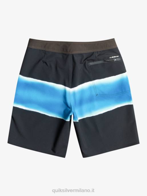 esso Quiksilver uomini surfsilk air brush 19 pantaloncini da surf nero HTZR647