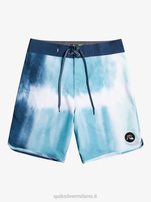 esso Quiksilver uomini surfsilk capesante 19 pantaloncini da surf blu delfino HTZR1494