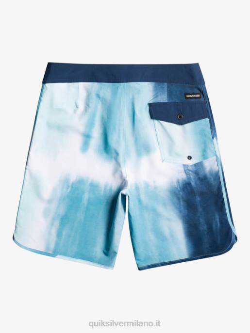 esso Quiksilver uomini surfsilk capesante 19 pantaloncini da surf blu delfino HTZR1494