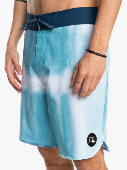 esso Quiksilver uomini surfsilk capesante 19 pantaloncini da surf blu delfino HTZR1494