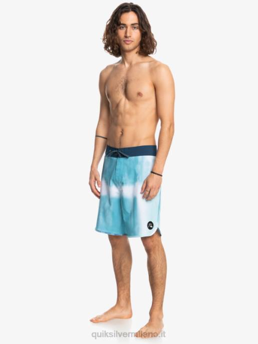 esso Quiksilver uomini surfsilk capesante 19 pantaloncini da surf blu delfino HTZR1494