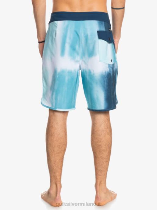 esso Quiksilver uomini surfsilk capesante 19 pantaloncini da surf blu delfino HTZR1494