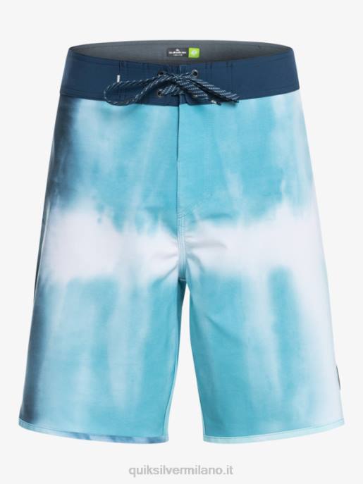 esso Quiksilver uomini surfsilk capesante 19 pantaloncini da surf blu delfino HTZR1494