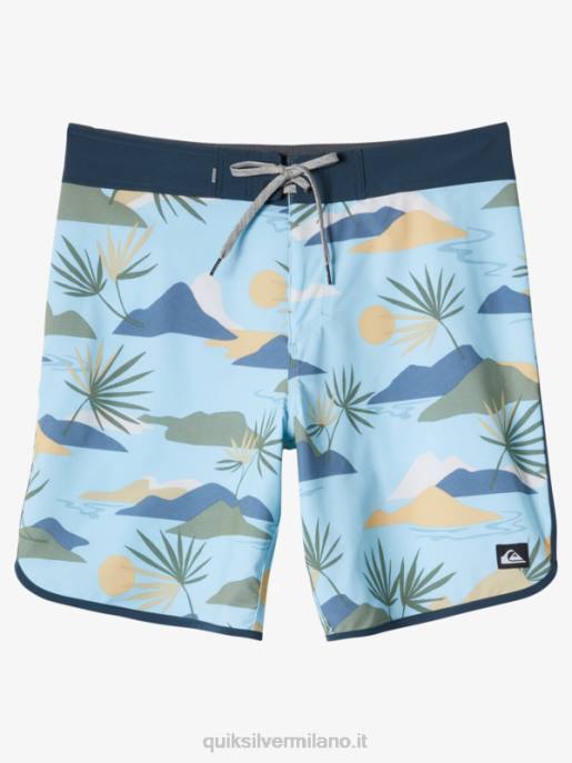 esso Quiksilver uomini surfsilk capesante 19 pantaloncini da surf cielo blu HTZR218