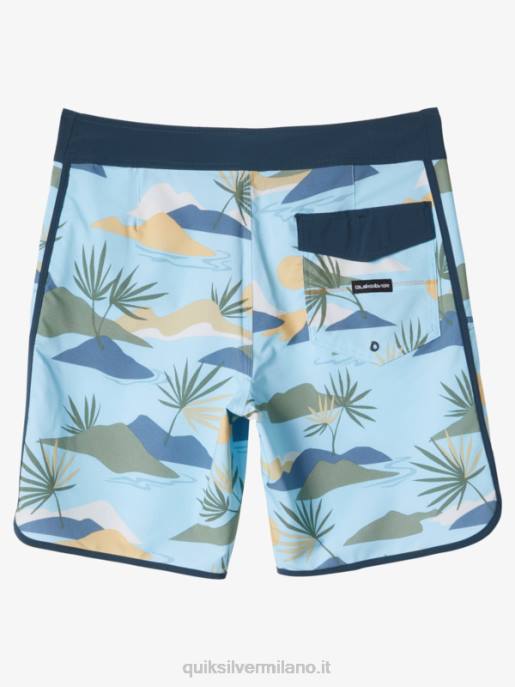 esso Quiksilver uomini surfsilk capesante 19 pantaloncini da surf cielo blu HTZR218