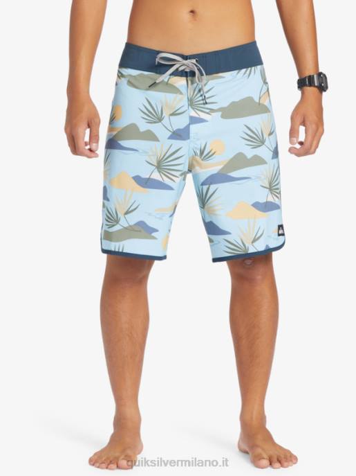 esso Quiksilver uomini surfsilk capesante 19 pantaloncini da surf cielo blu HTZR218
