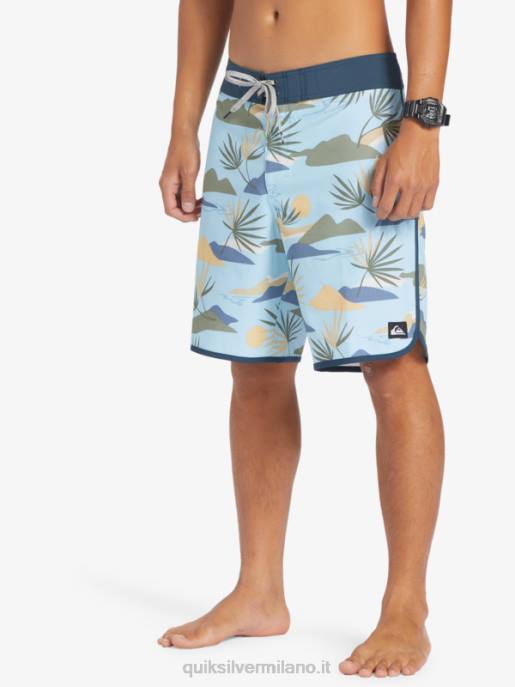 esso Quiksilver uomini surfsilk capesante 19 pantaloncini da surf cielo blu HTZR218